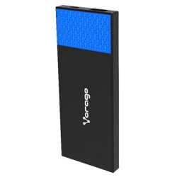 POWER BANK VORAGO PB-200 3800 mAh 1 USB NEGRO/AZUL