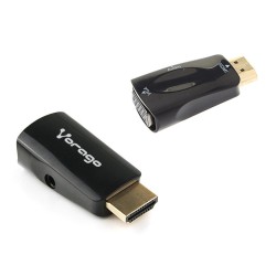 CONVERTIDOR VORAGO ADP-208 HDMI A VGA AUDIO MICRO ...