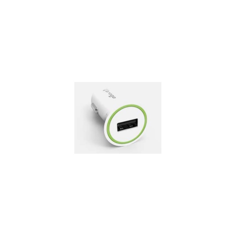 CARGADOR PARA AUTO VORAGO 1 PUERTO USB BLANCO BLIS...