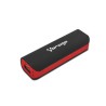 POWER BANK VORAGO AU-107 2600 mAh NEGRO/ROJO