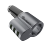 CAR CHARGER BLACKPCS 3 PUERTOS USB MANOS LIBRES NE...