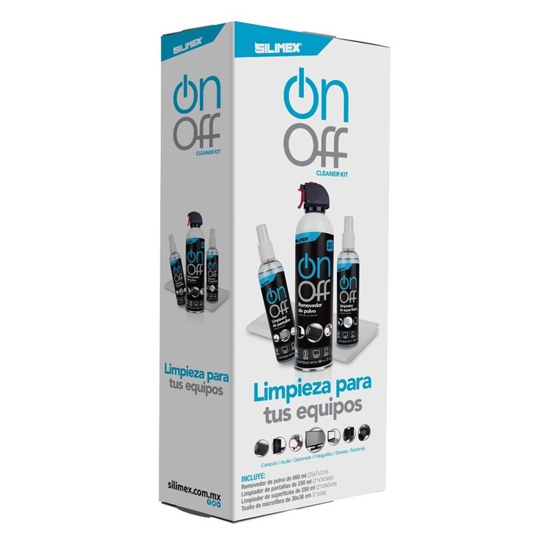 KIT DE LIMPIEZA DE EQUIPOS ELECTRONICOS Y DE COMPU...