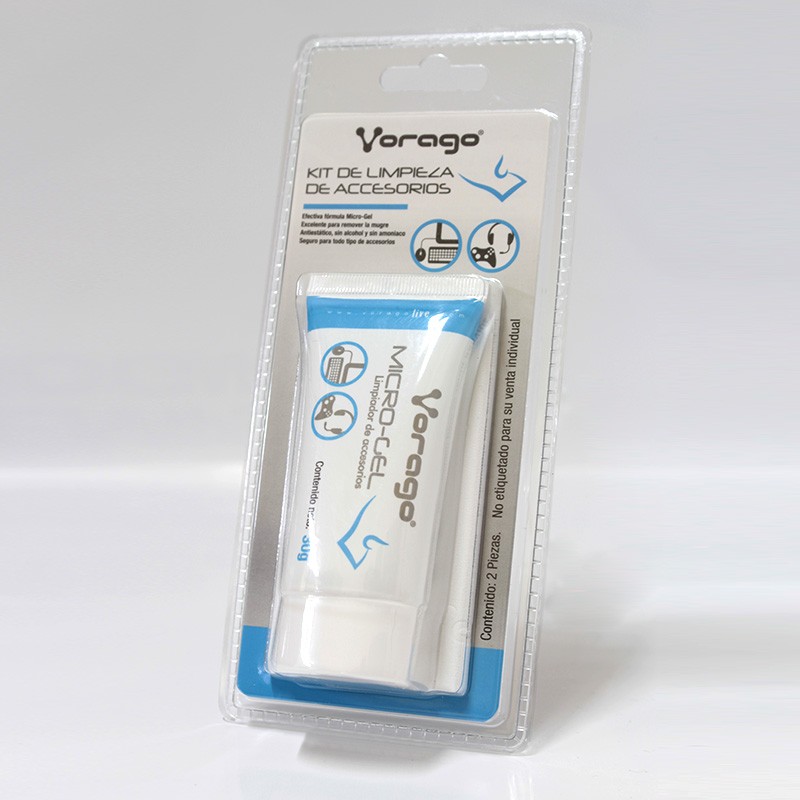 MICRO-GEL LIMPIADOR DE ACCESORIOS VORAGO CLN-105