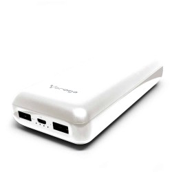 POWER BANK VORAGO PB-550 20,000 mAh 2 PUERTOS 1A/2...