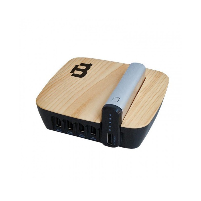 POWER STATION BLACKPCS 4000 MAH/5V PLATA (EPBS6-40...