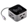 HUB GETTTECH TIPO C WIRELESS GHW-69401 HDMI/RJ45/S...