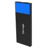 POWER BANK VORAGO PB-200 3800 mAh 1 USB NEGRO/AZUL