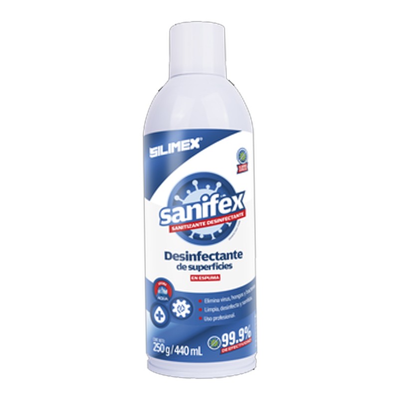 SANITIZANTE DESINFECTANTE DE SUPERFICIES SILIMEX S...
