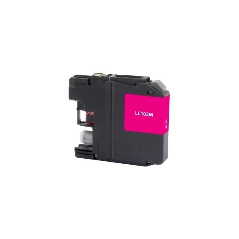 CARTUCHO BROTHER LC103M MAGENTA 600 PAGINAS P/MFCJ...